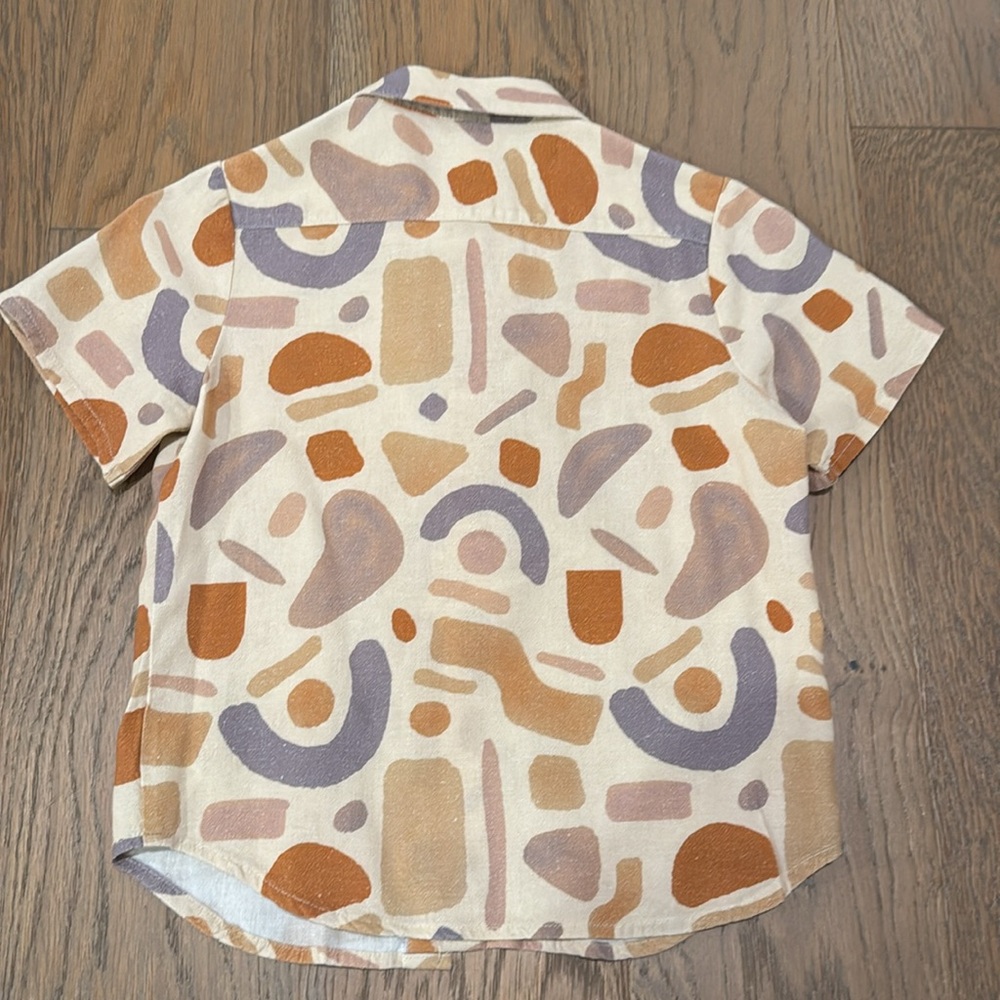 Stylish Kids Patterned Shirt - Picture 3 of 3